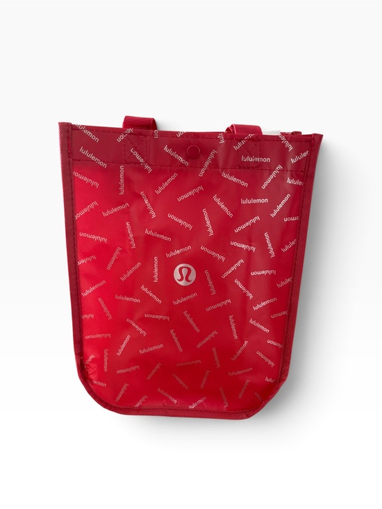 lululemon athletica Handbags - lululemon athletica Red Logo Pattern Tote